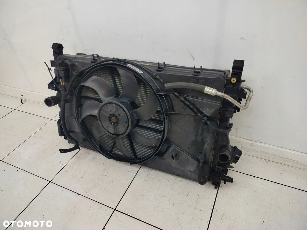 OPEL ASTRA J LIFT 12R- KOMPLET CHŁODNIC WENTYLATOR 1.6 CDTI - 12