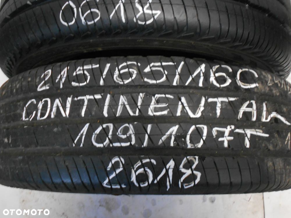 OPONY 215/65R16C CONTINENTAL VANCO 2 DOT 2618 9.8MM - 3