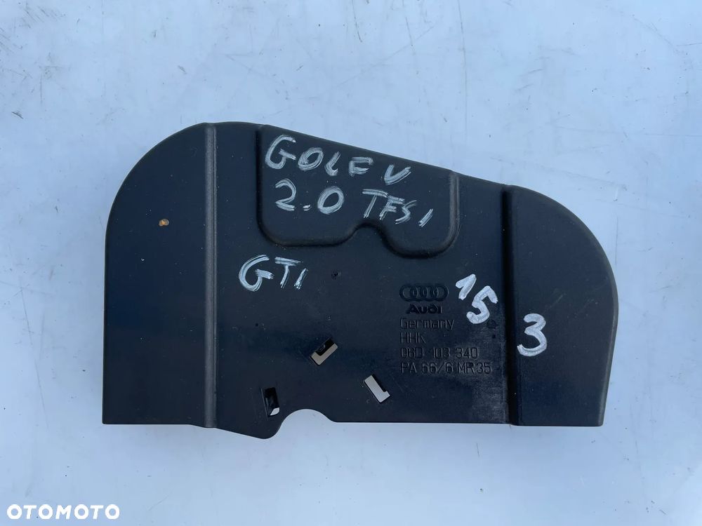 Osłona obudowa rozrządu vw Golf V Audi A3 8P Seat 2.0 TFSI 06D103340 - 1