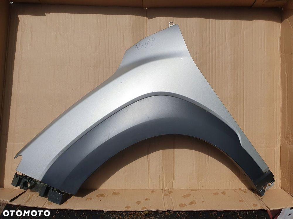 LEWY błotnik Hyundai Kona EV Electric 17- Z SIERPEM SREBRNY - 1