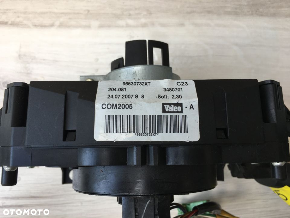 Przełącznik manetki taśma Peugeot Citroen 96630732xt - 2