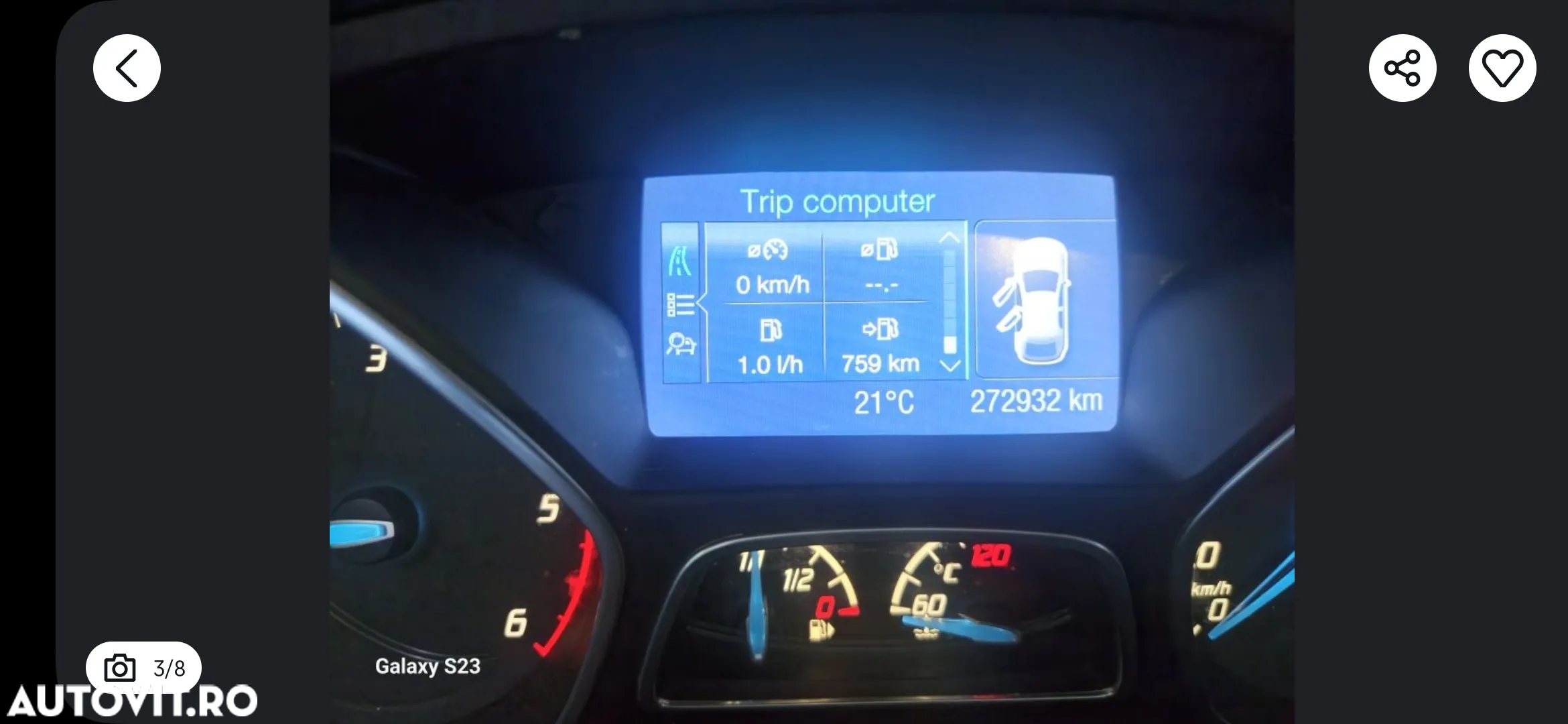 Ford Focus 1.6 TDCi ECOnetic 88g Start-Stopp-System Titanium - 9