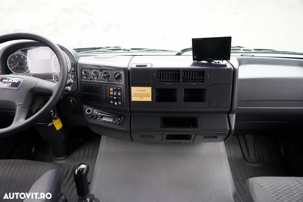 MAN TGA 33.350 / 6x4 / BASCUNĂ / BASCUNĂ HIDRODOXICĂ / MEILLER KIPPER / BORDMATIC / MANUALĂ / IMPORTATĂ - 34