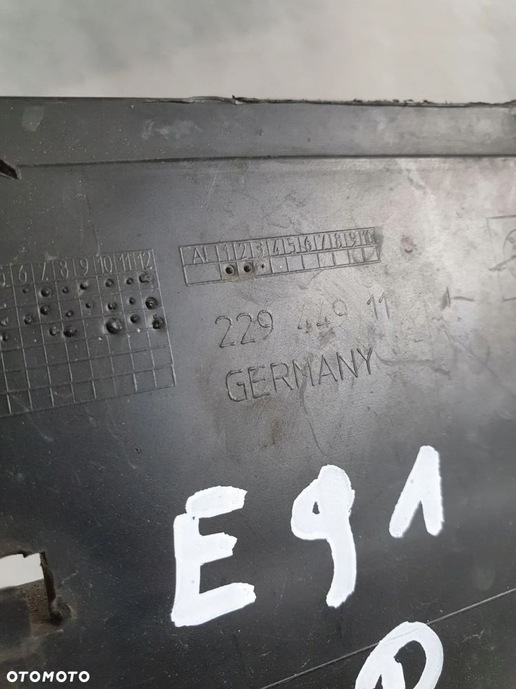 ZAŚLEPKA KRATKA ZDERZAKA PRAWA BMW 3 E91 E90 - 4