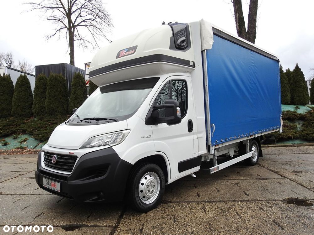 Fiat DUCATO PLANDEKA WINDA 9 PALET WEBASTO TEMPOMAT KLIMATYZACJA LEDY  180KM - 25