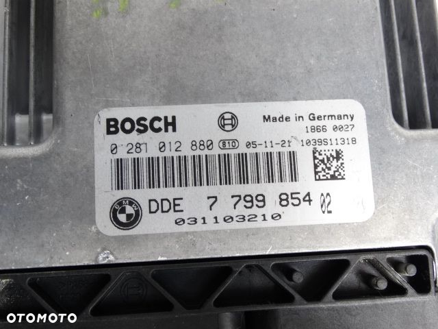 BMW 3 E90 M47n Zestaw Startowy KOMPUTER CAS KLUCZYK STEROWNIK SIEMENS VDO 5WK4 9412PBF 61356943797 6943797 61356943814 6943814 Bosch DDE 7799854 - 3