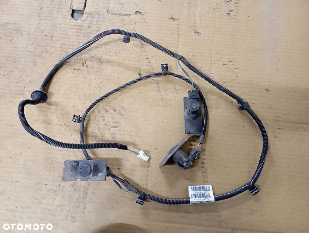 DACIA LOGAN MCV II 2 WIĄZKA PDC CZUJNIKI ZDERZAKA TYŁ 240153297R - 1