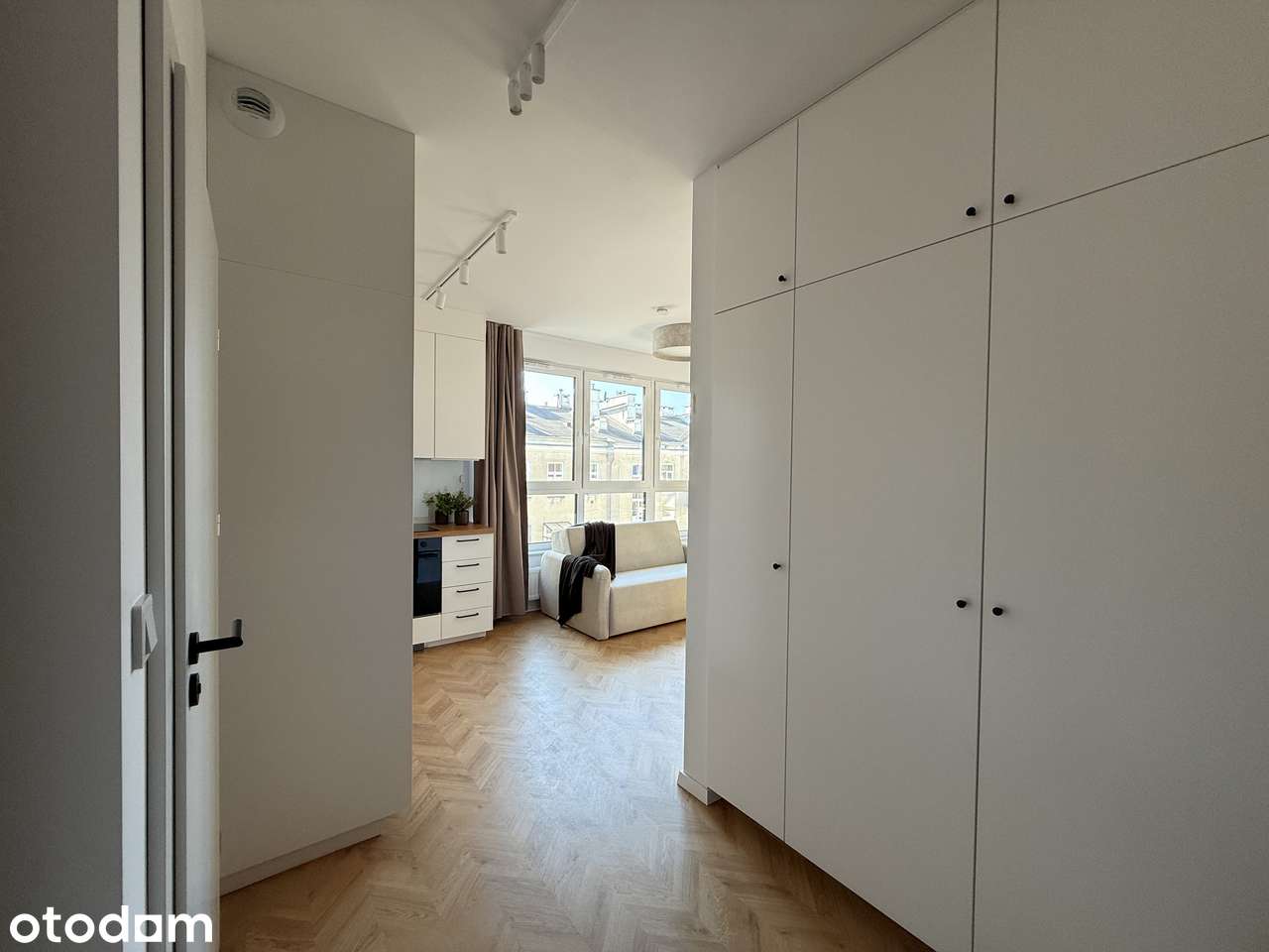 NOWE studio z wydzieloną sypialnią przy M2 Szwedzka (bezpośrednio)
