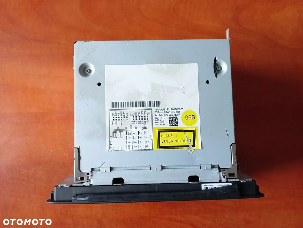 RADIO CD 8P0035152F AUDI A3 8P - 2