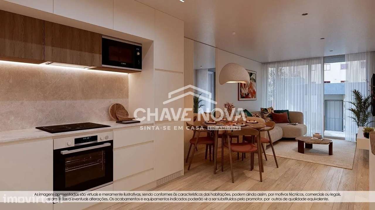 Apartamento T1 com lugar garagem e varanda - Grande imagem: 5/20