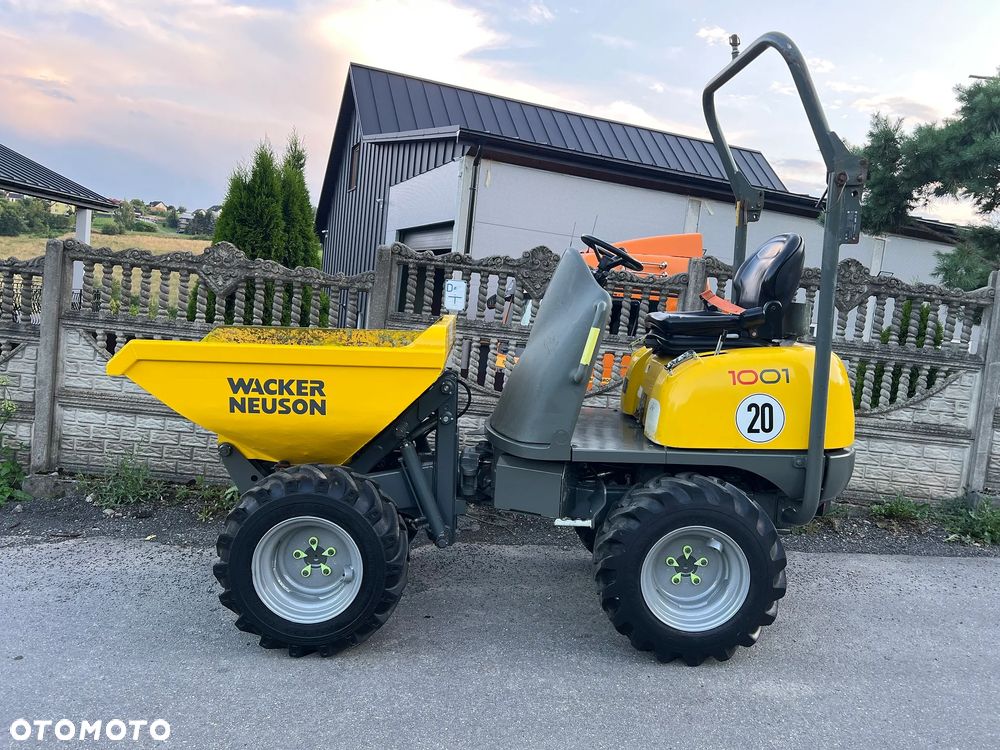 Wacker Neuson 1001 | Wozidło Budowlane | Wacker Neuson 1001 | 1 Tona | Wysoki Wysyp | 4x4 | Stan IDEALNY | Tylko 1200 MTG | - 6