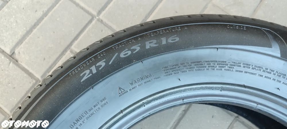 OPONY LETNIE 215/65R16 102H MICHELIN PRIMACY 3 (3621) PARA 2 SZTUKI LATO - 7