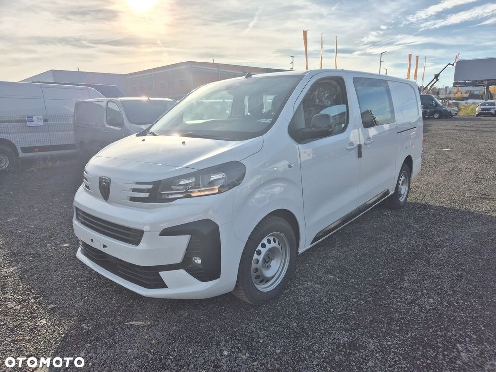 Peugeot Expert Furgon Brygadowy Modułowy 6osobowy Long 2.0 HDi 144KM !! OD RĘKI !! - 2