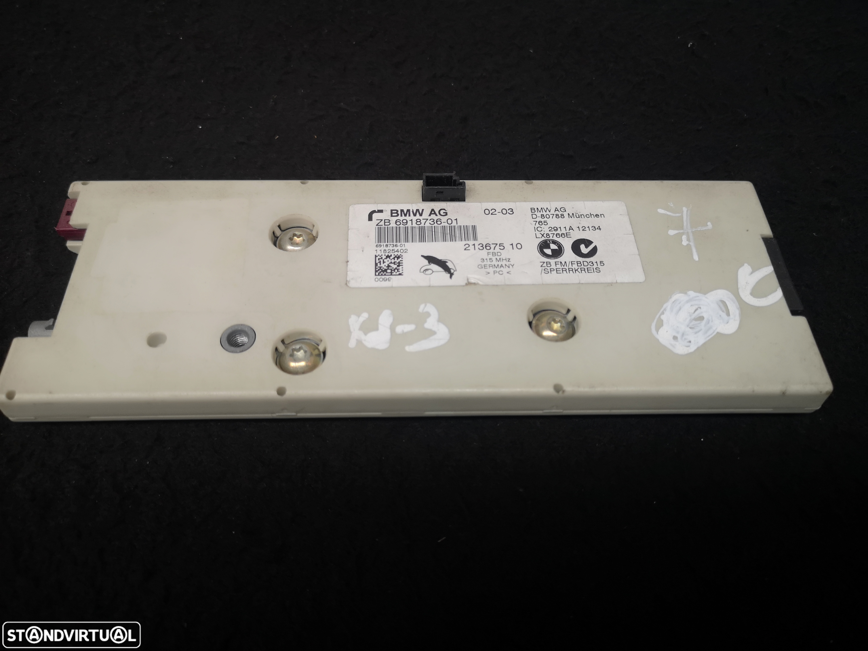 Antena amplificador bmw ser7 e65 e66 2001-2008 - 3