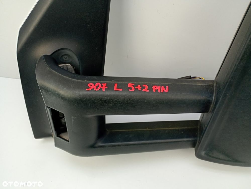 lusterko lewe długie elektryczne europa 5+2 7pin mercedes sprinter w907 w910 A9108101601 - 5