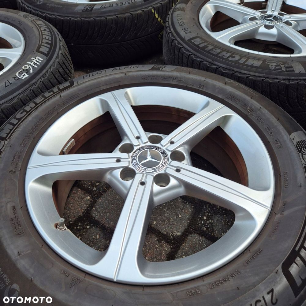 ZIMA KOŁA 17 ORYGINAŁ MERCEDES GLB X247 VITO GLK 215/65 R17 MICHELIN - 7