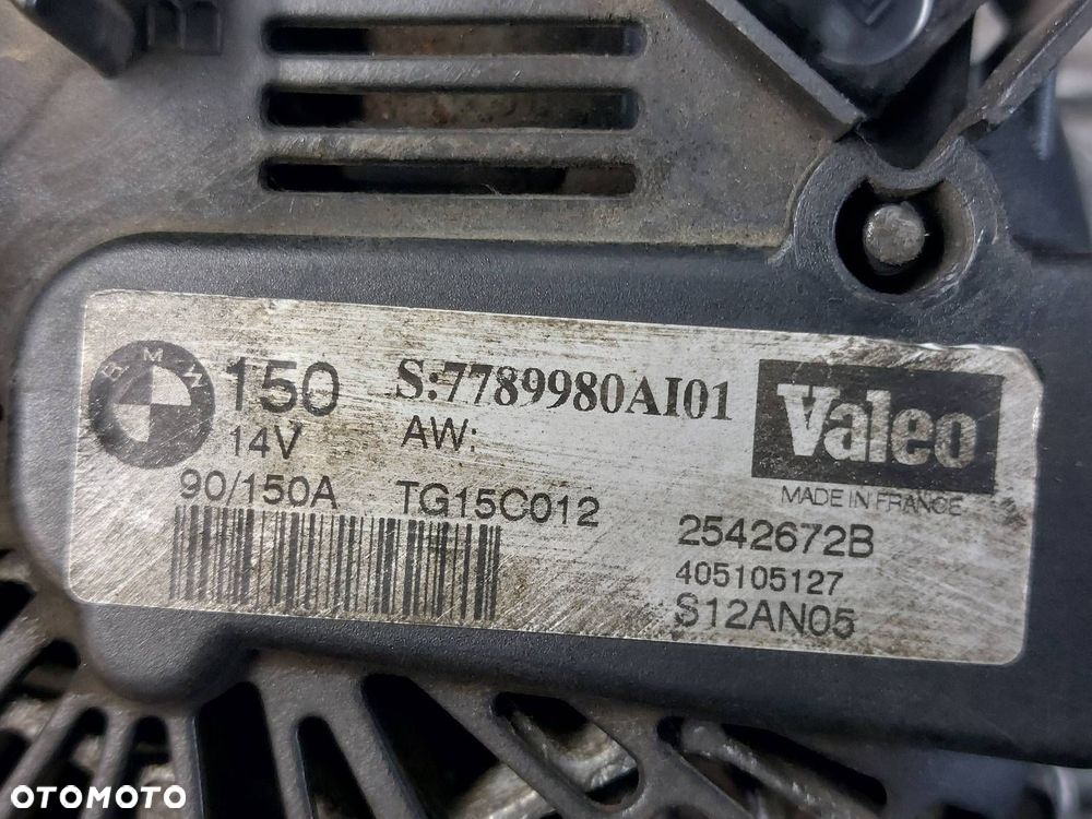 ALTERNATOR BMW E46 2.0 D M47 2542672 - 5