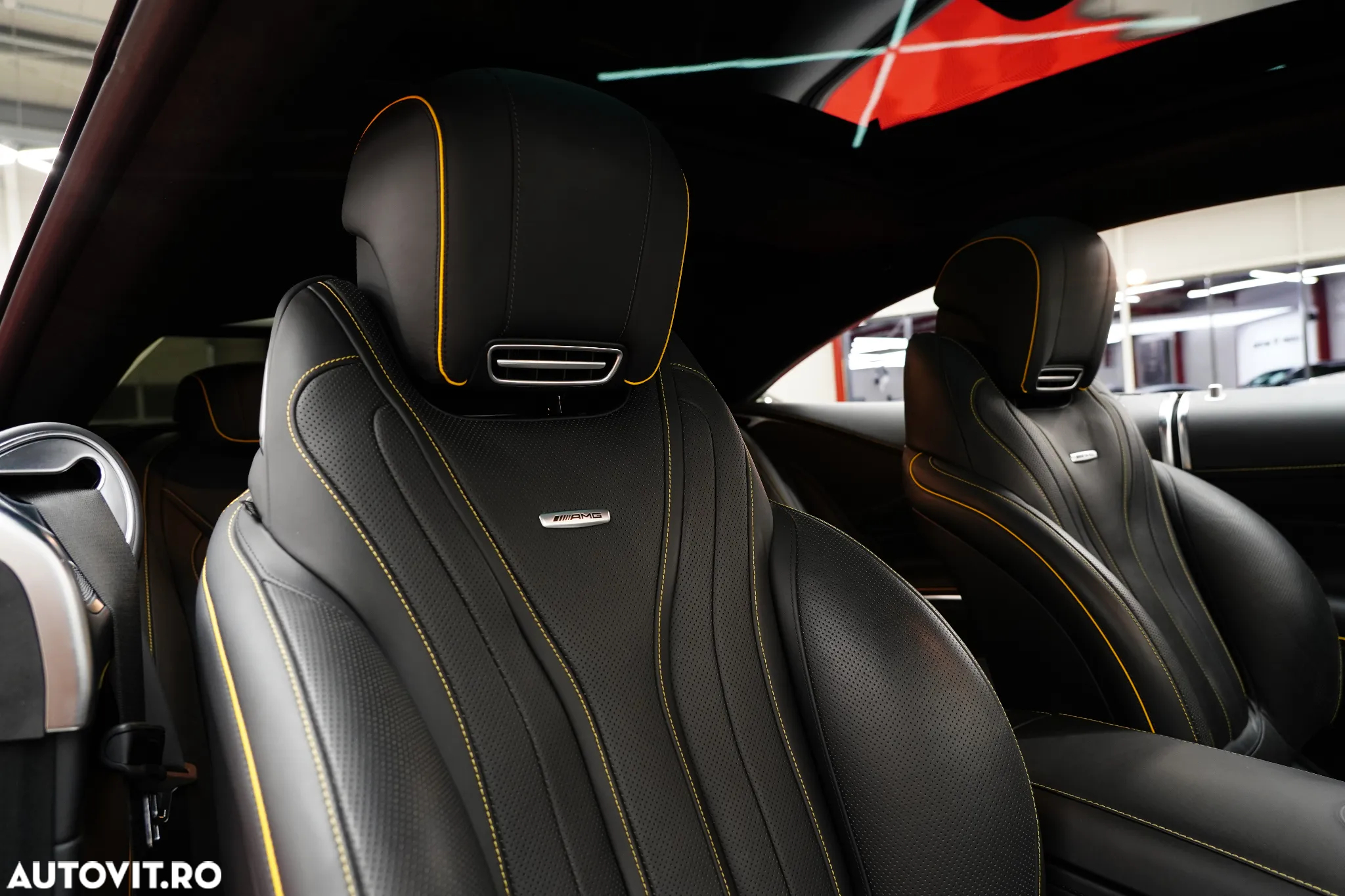 Mercedes-Benz S AMG 63 Coupe 4Matic+ AMG Speedshift 9G-MCT Yellow Night Edition - 16