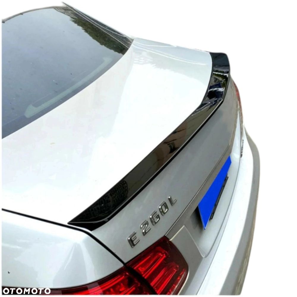 spoiler lotka na klapę czarny połysk AMG STYLE z ABS Mercedes W212 08-16 - 2