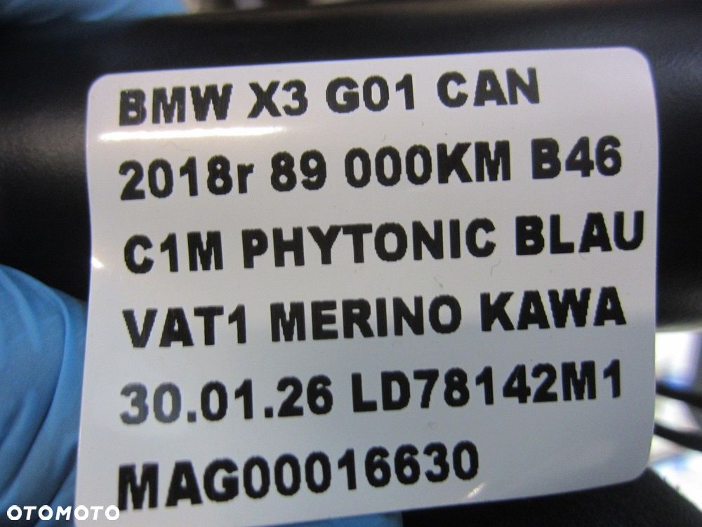 BMW X3 G01 X4 G30 WAŁ NAPĘDOWY KRÓTKI PRZEDNI 9425911 8632583 26208632583 - 10
