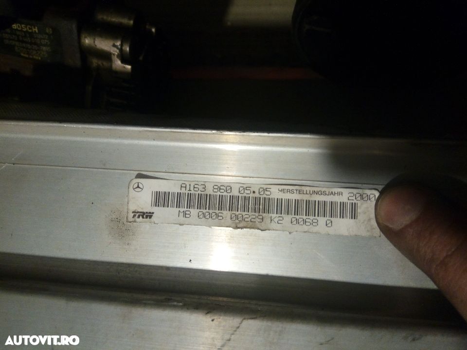 Airbag pasager Mercedes ML W163 2003 A1638600505 - 1