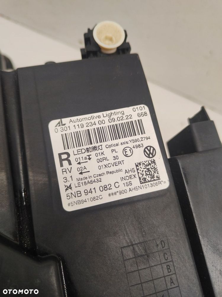 VW TIGUAN 2 LIFT 5NB941082C LAMPA PRAWA FULL LED - 5