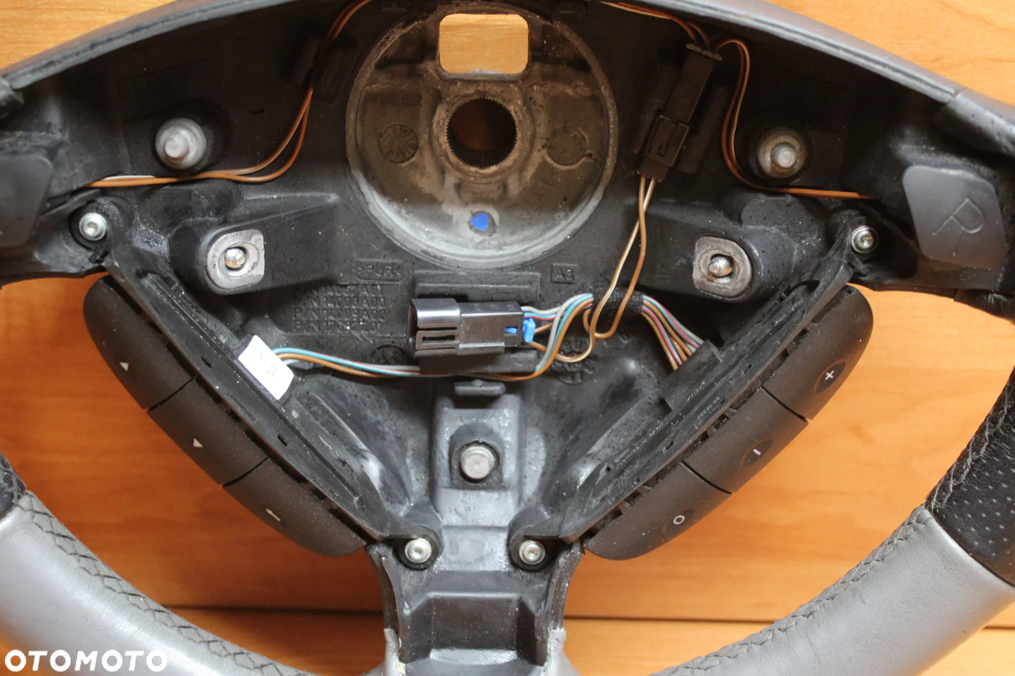 KIEROWNICA SKÓRA STEROWANIE MULTIFUNKCJA OPEL ZAFIRA A OPC ASTRA G BERTONE 13116880 24462905 ORGINAŁ - 8