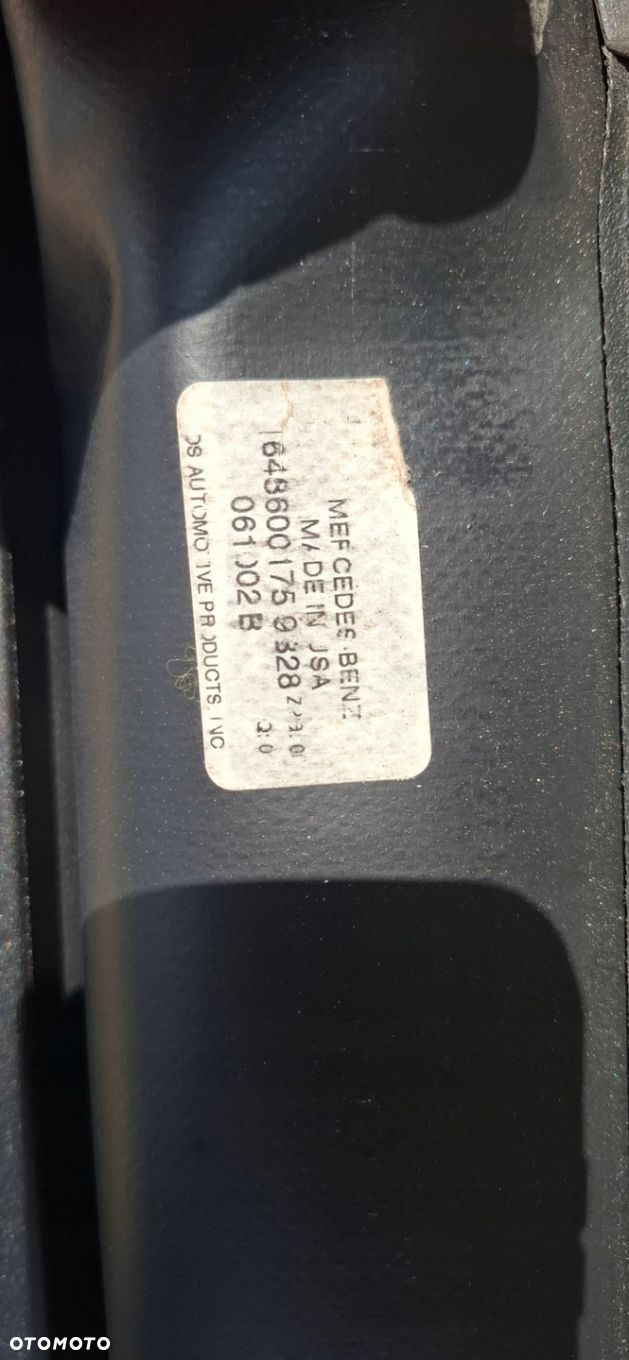 Mercedes X164 GL 164 2006-2012 roleta bagażnika 1648600175 - 11