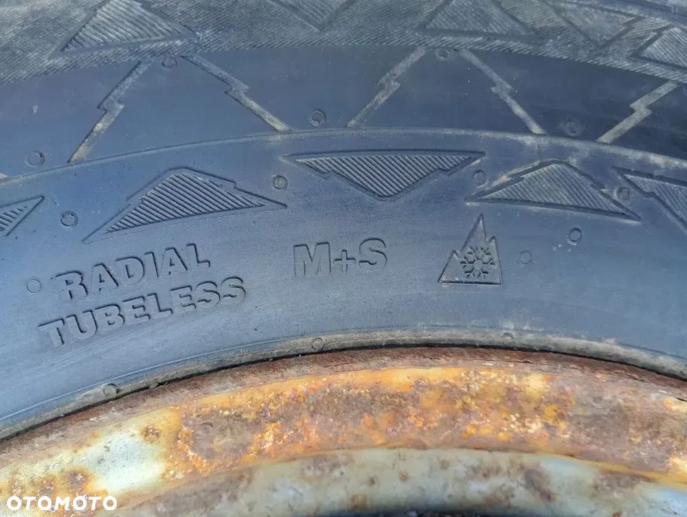 felga stalowa opona continental koło zapasowe 235/65r16c 118/116r et62 6x130 sprinter w906 crafter A0014014802 - 12