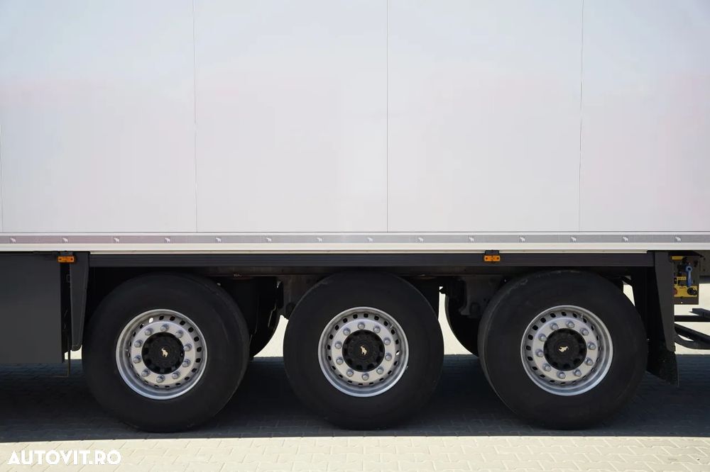 Schmitz Cargobull / REFRIGERAT / TRANSPORTOR MAXIMA 100 / TRANSPALET / AXĂ RIDICATĂ / AXE SCHMITZ - 25