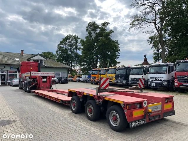 Mercedes-Benz ACTROS 2663 6X4 CIĄGNIK SIODŁOWY 3 osie 2020r + naczepa GOLDHOFER TIEFLADER 3 osie 2013r, DMC zestawu 120 ton - 8