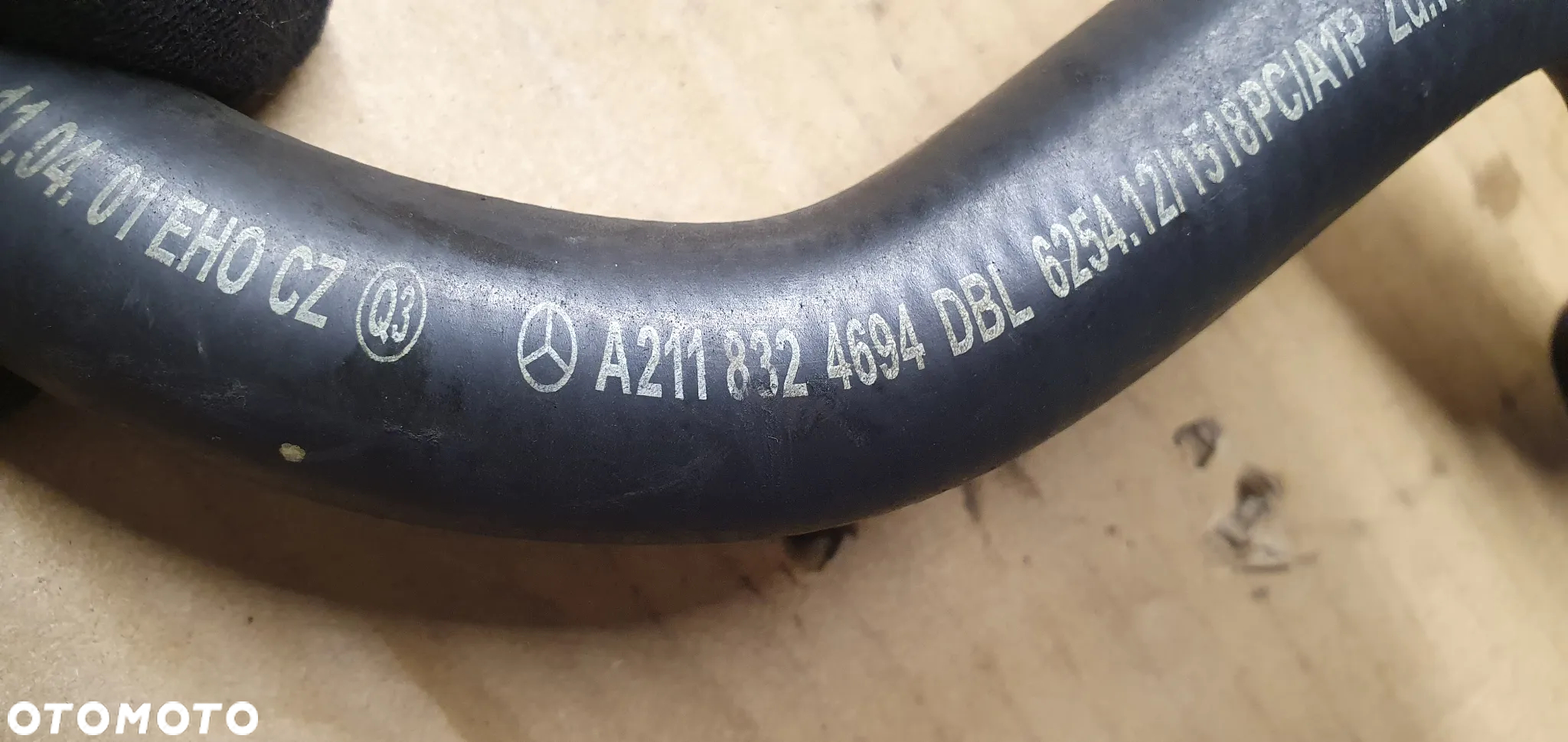 Magistrala wody płynu Mercedes W211 1.8 K A2712001152 - 10