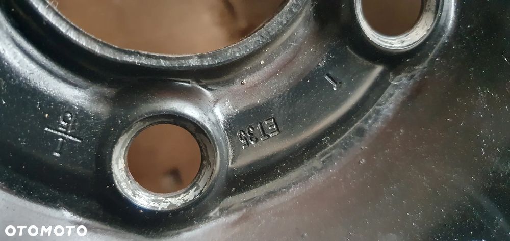 Felgi stalowe z oponami 5J ET35 175/70 R14 5X100 Skoda Roomster 6Q0601027R - 13