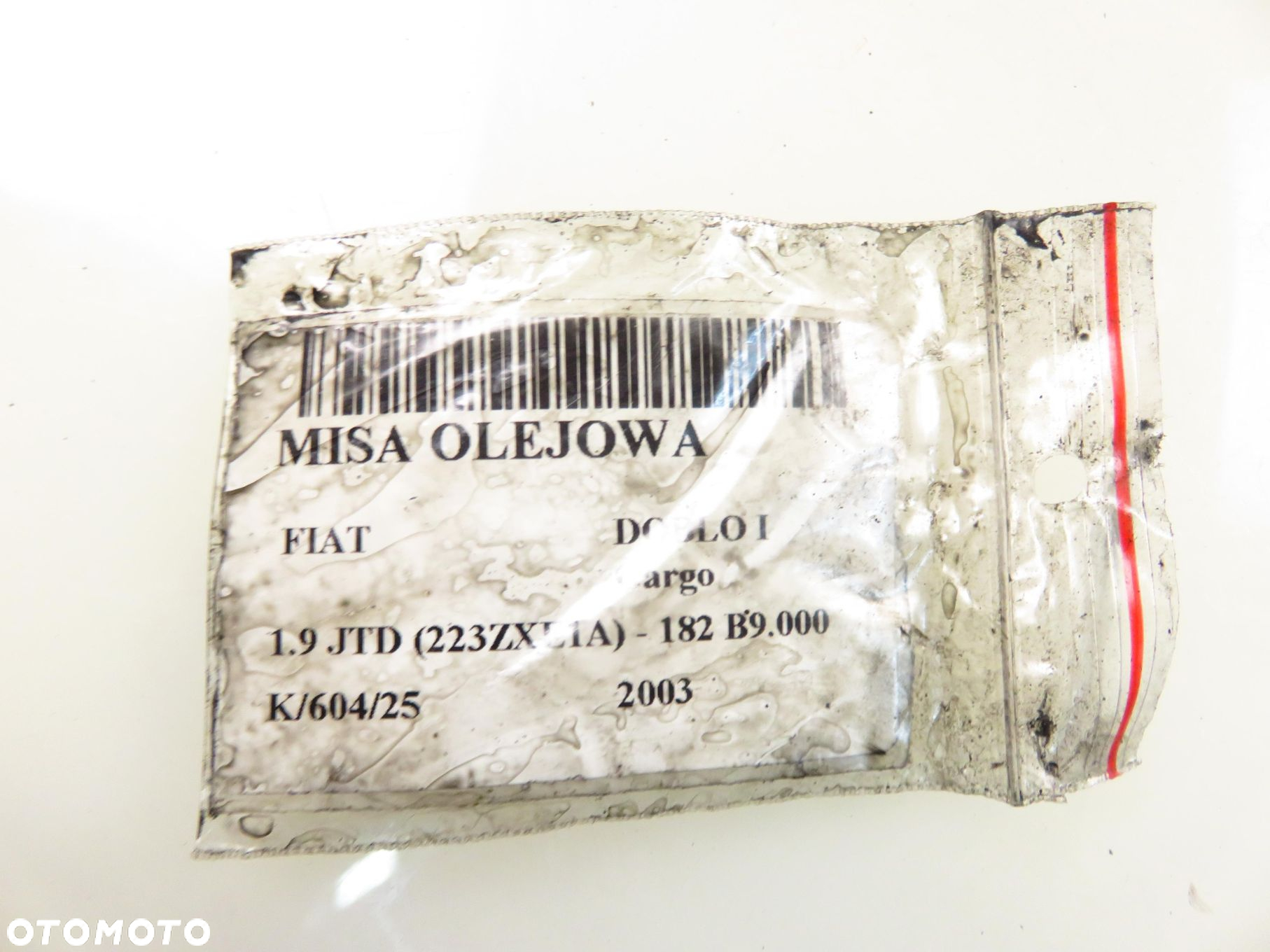 MISKA OLEJOWA FIAT DOBLO I Cargo 1.9 JTD 100 - 182 B9.000 - 10