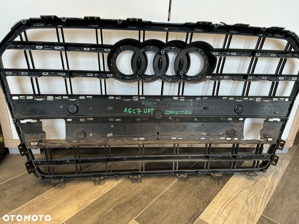 AUDI A6 C7 LIFT COMPETITION 4G0853653T GRILL PRZEDNI ATRAPA PRZEDNIA - 7