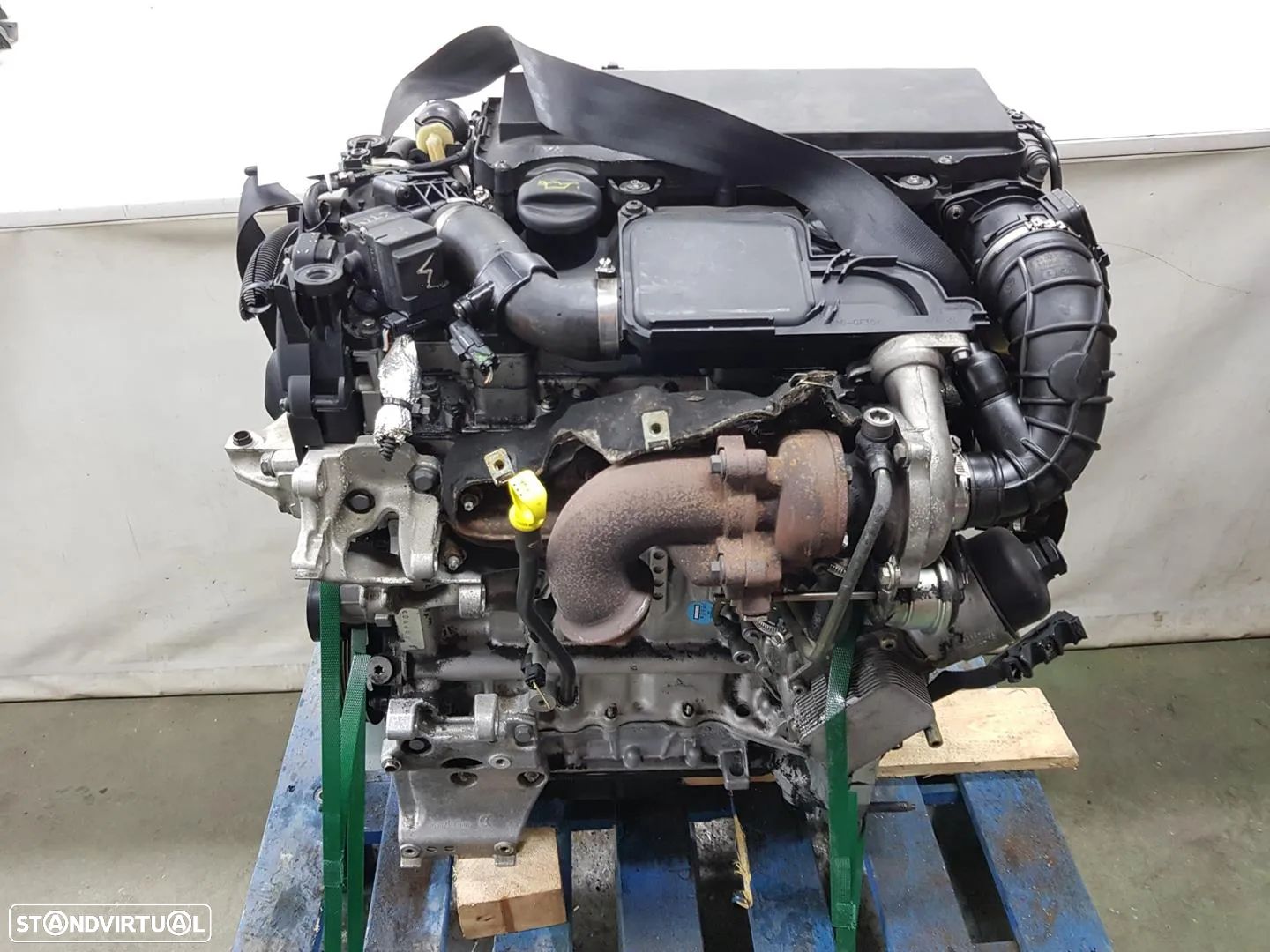 Motor usado para peças 8HZ 8HX BOSCH 1.4 HDI PEUGEOT CITROEN - 1