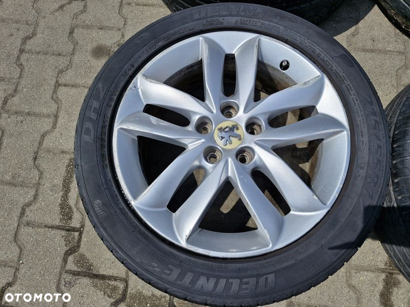 PEUGEOT 508 1 I FELGI ALUMINIOWE ALUFELGI 17'' CALI 5x108 7J ET46 9671401380 - 2