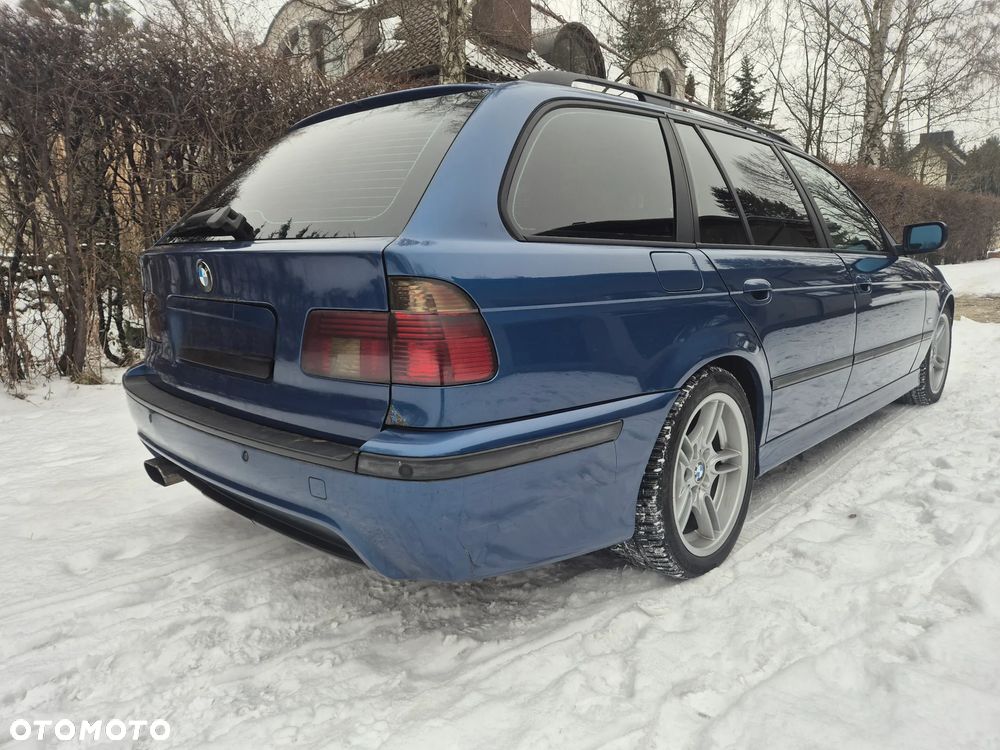 BMW 530D E39 Touring Seria 5 2002r LIFT Mpakiet Topasblau Metallic wszystkie części - 7