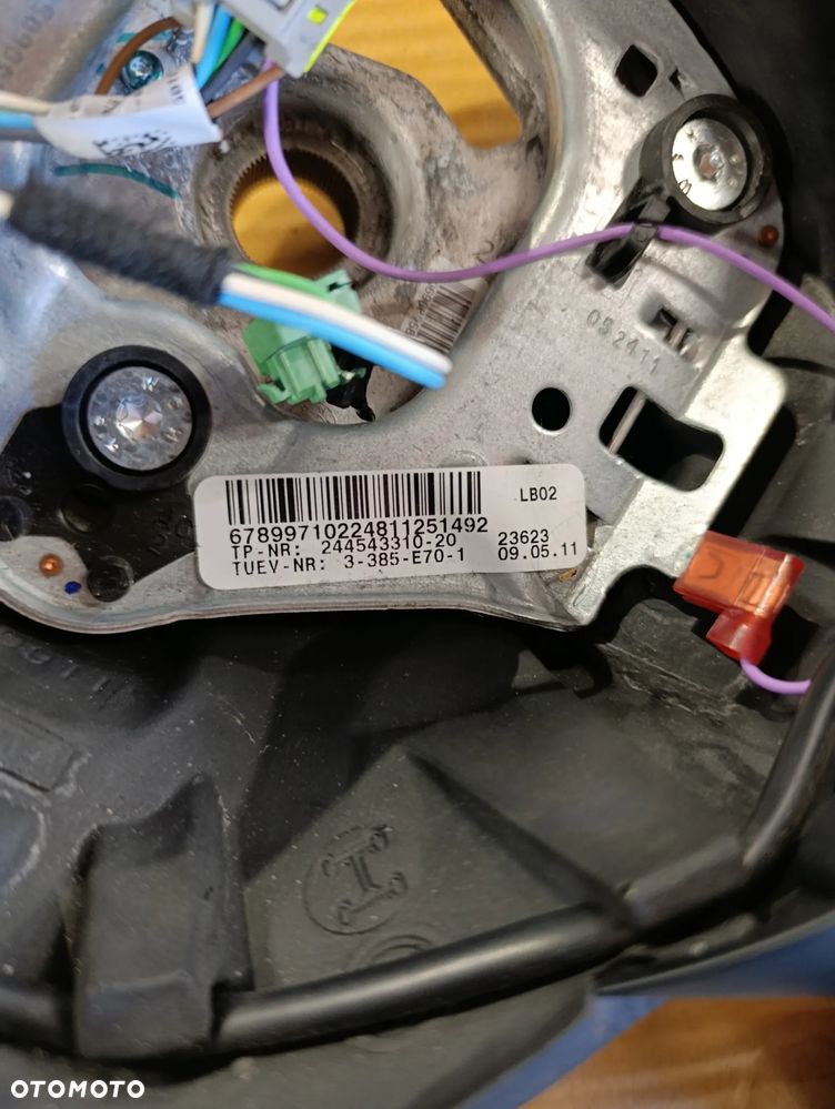 BMW X5 E70 KIEROWNICA SKÓRA MULTIFUNKCJA EUROPA - 9