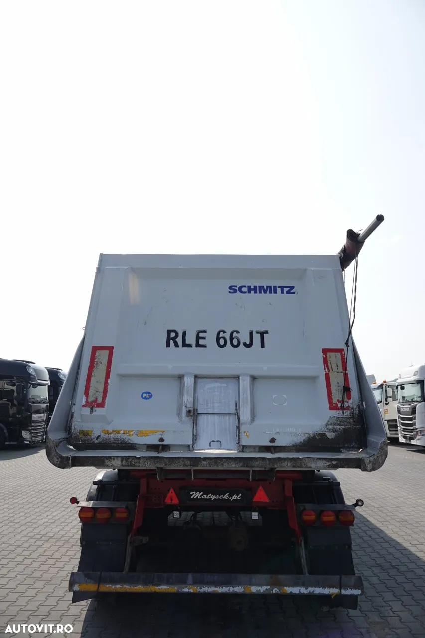Schmitz Cargobull 40 M3 BASCULATOR / CAMION ALUMINIU / AXIE LIFTATOR / SAF / IMPORTAT - 12
