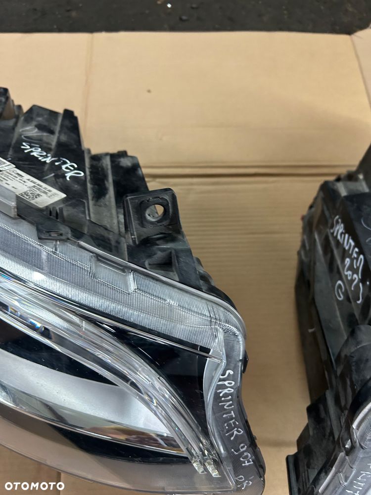 Mercedes Sprinter A910 lampa przedni Full Led przód lewa prawa A9109067100 A9109067200 - 13