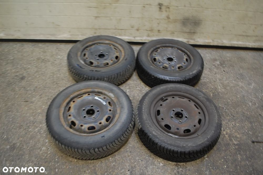 KOŁA FELGI STALOWE + OPONY ZIMOWE DĘBICA 2023R. 5X100 ET35 6J 165/70R14 VW POLO IV SEAT IBIZA III SKODA - 1