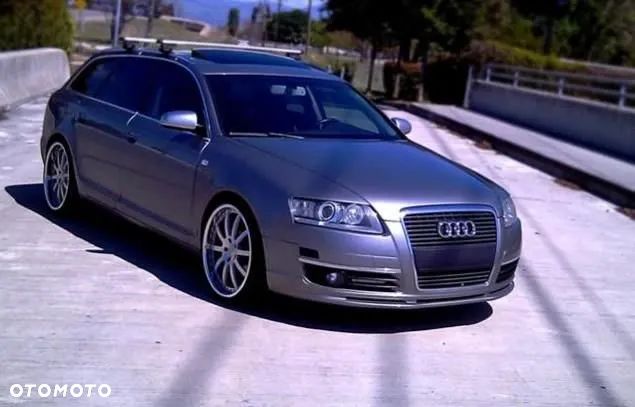 AUDI A6 C6 4F PRZEDNIA DOKŁADKA ZDERZAKA PODKŁAD - 7
