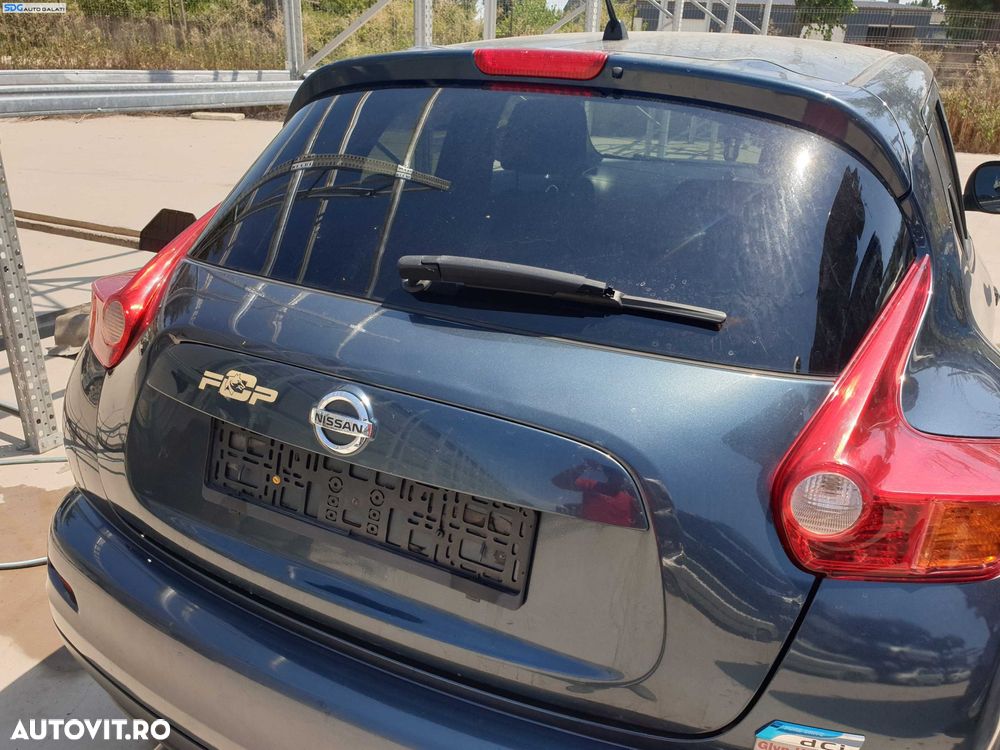 Haion Hayon Capota Portbagaj Dezechipat cu Luneta Geam Sticla Nissan Juke F15 NFL Non Facelift 2010 - 2014 Culoare RAQ [K6316] - 4