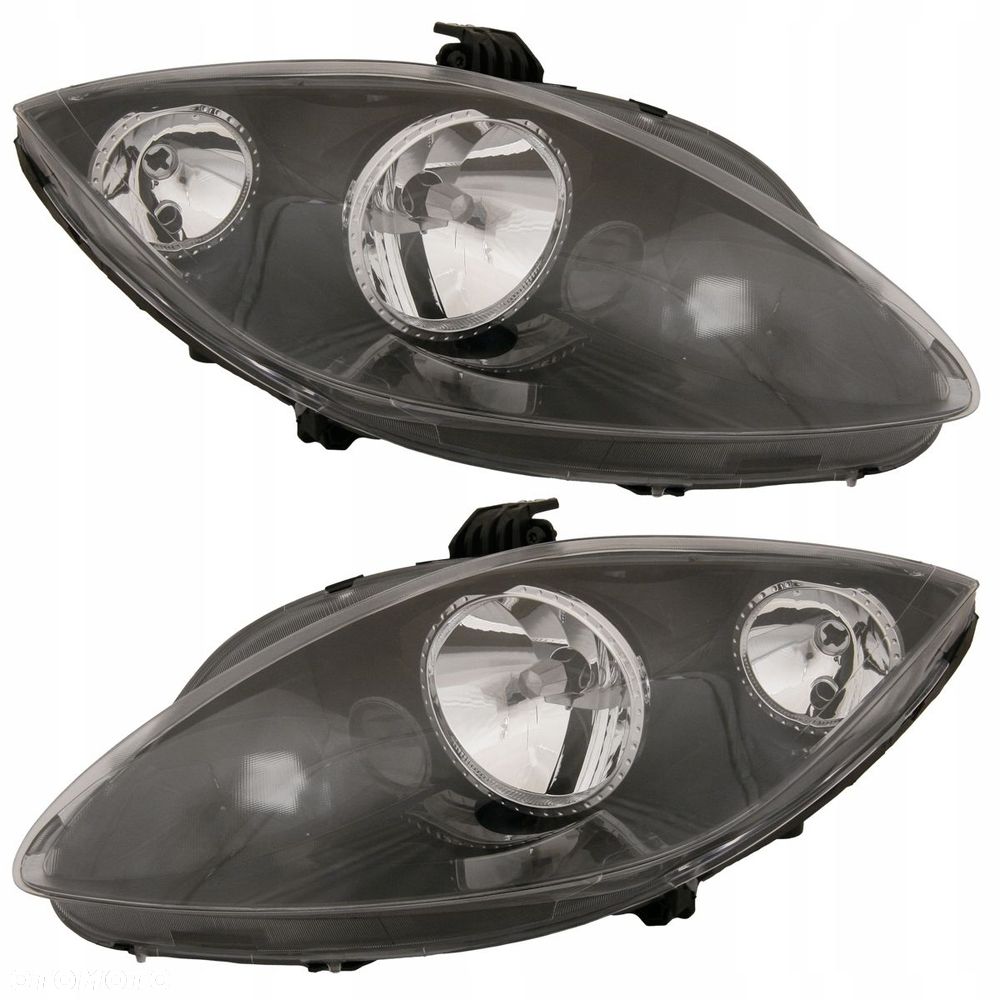 Reflektor lampa Przód Tyc Seat Altea 5P Leon II 2 1P Lift 2009-2015 kpl - 1