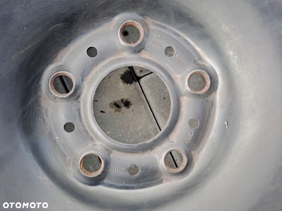 renault kangoo iii mercedes citan koła felgi opony stalowe lato 195/65/15 - 5