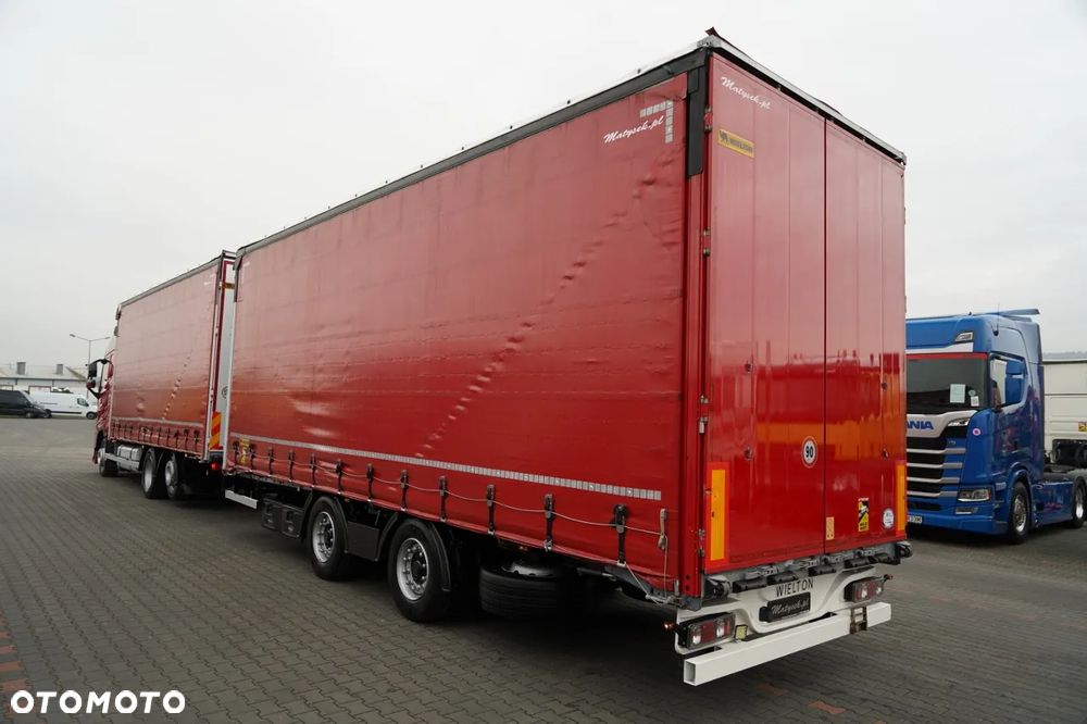 Volvo FH 460 / ZESTAW TANDEM / 120 M3 / PRZEJAZDOWY / I-SAVE / KLIMA POSTOJOWA / OŚ PODNOSZONA SKRĘTNA / WIELTON / PLANDEKA ZBROJONA / - 3