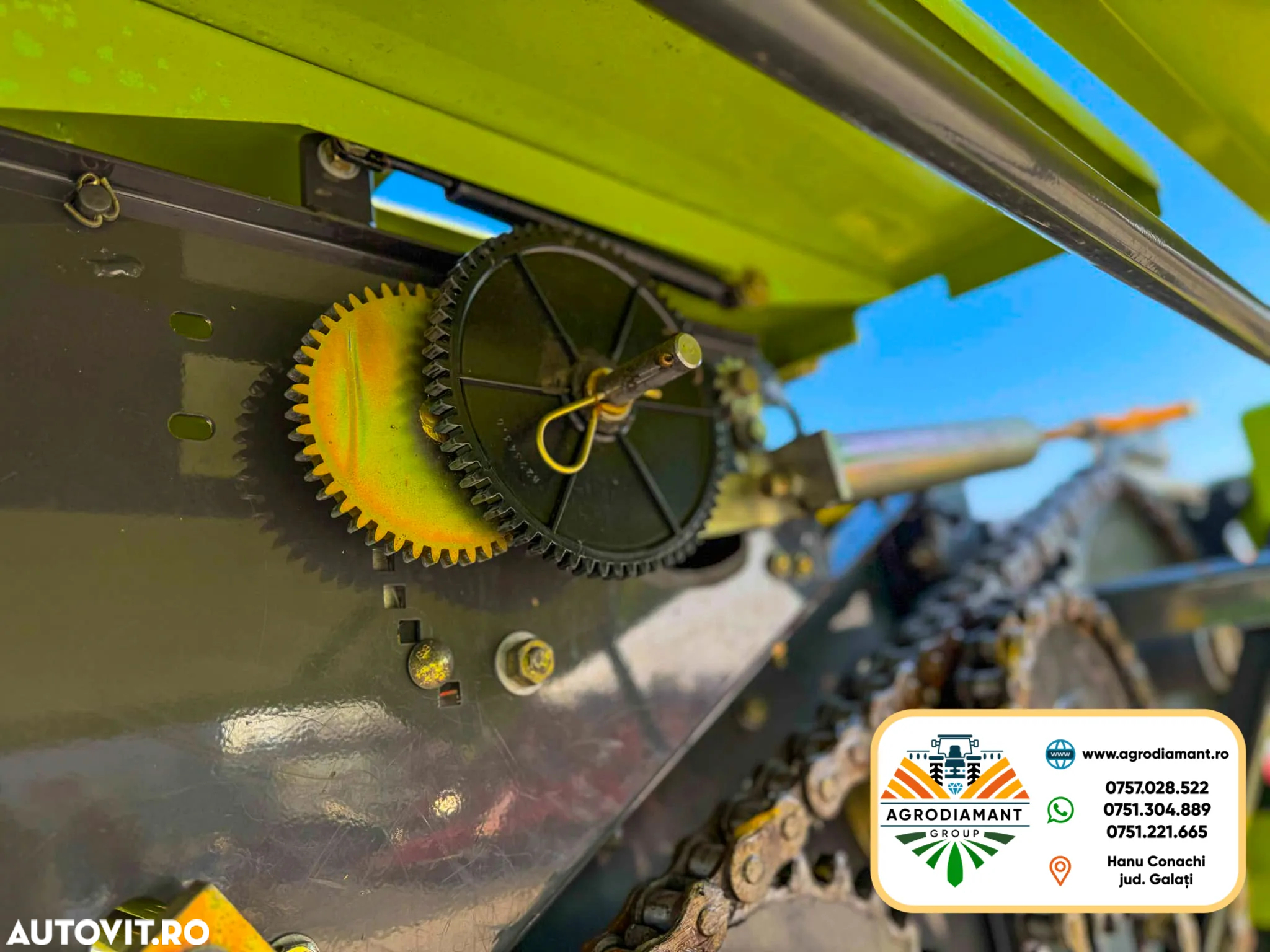 Claas ROLLANT 350 ROTOCUT, presa cu tocator pentru baloti rotunzi, - 14