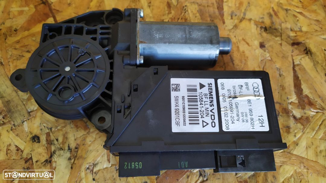 MOTOR DO ELEVADOR DE VIDRO AUDI A4 B7 - - 1