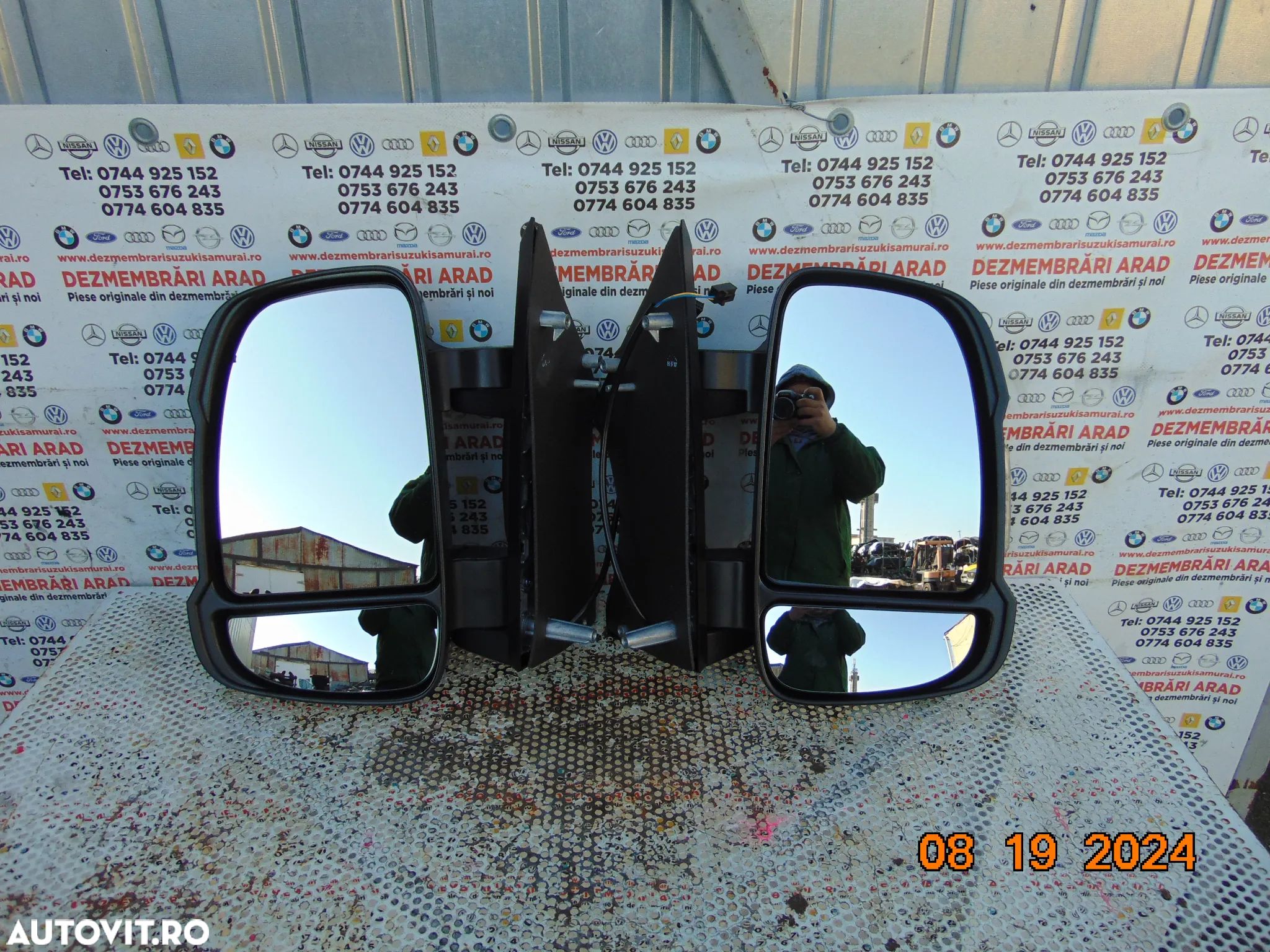 Oglinda Fiat Ducato Peugeot Boxer Citroen Jumper 2006-2024 oglinzi stanga dreapta INTACTE - 1